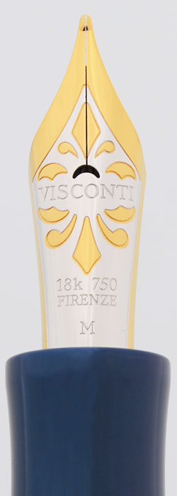 Visconti Ripple LE Fountain Pen (189/999) - Blue and White, 18k